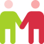 Holding Hands Symbol 64x64