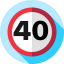 Speed limit icon 64x64