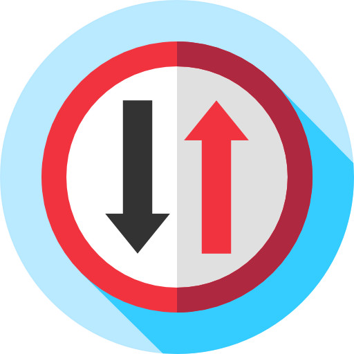 Two ways icon