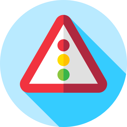Traffic light icon