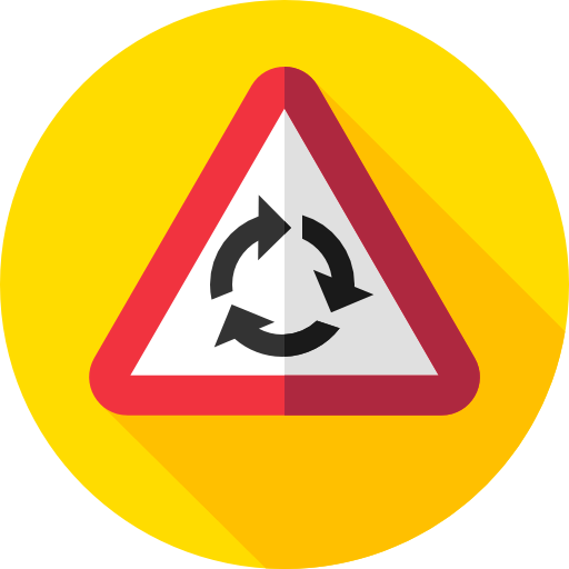 Roundabout icon
