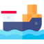 Cargo boat Symbol 64x64