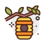 Пчелиный улей иконка 64x64