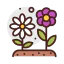 Flowers icon 64x64
