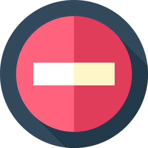 No entry icon