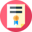 Certificate アイコン 64x64