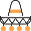 Mexican hat icon 64x64