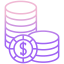 Coins アイコン 64x64