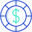 Casino chips icon 64x64