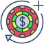 Casino chip icon 64x64