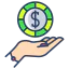 Casino chip icon 64x64