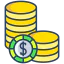 Coins アイコン 64x64