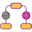 Decision tree icon 64x64