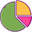 Pie chart icon 64x64