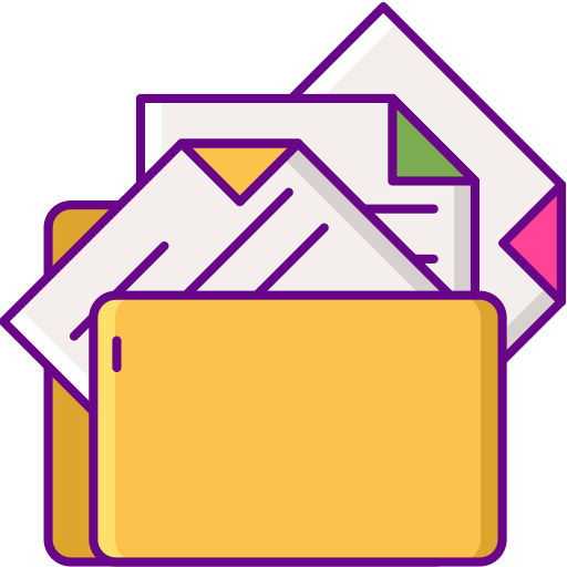 Unstructured data icon