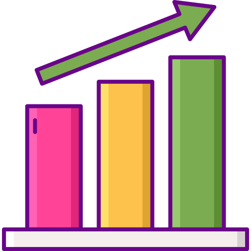 Bar graph icon
