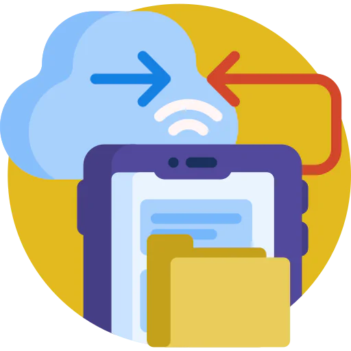 Cloud computing icône
