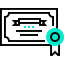 Certificate アイコン 64x64