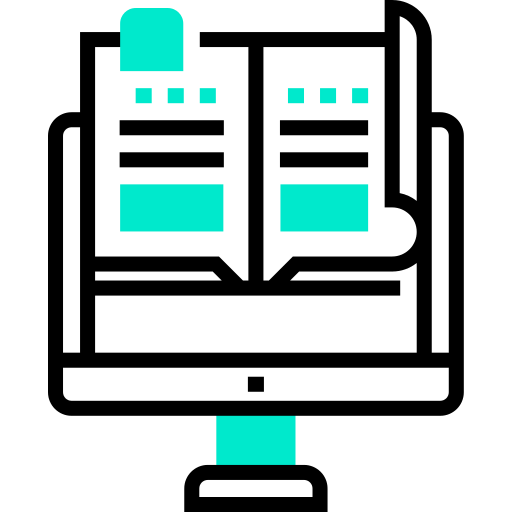 Online learning icon