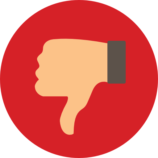 Dislike icon