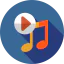 Music player ícono 64x64