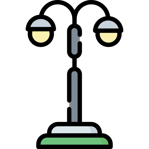 Lamp post icon