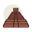 Mayan pyramid Symbol 64x64