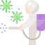 Cleaning spray icon 64x64