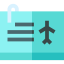 Airplane ticket Ikona 64x64