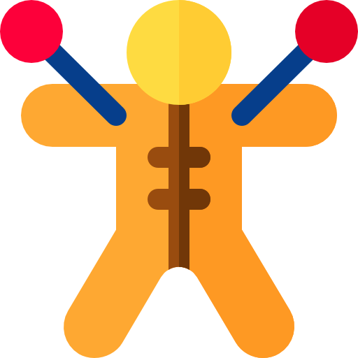 Voodoo doll icon