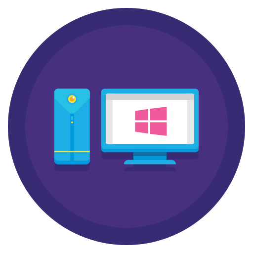 Personal computer icon