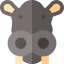 Hippopotamus icon 64x64