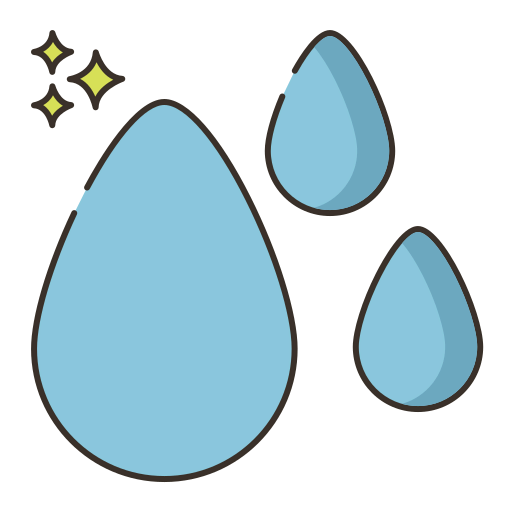 Rain drops icon