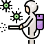 Cleaning spray icon 64x64