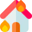 House on fire icon 64x64