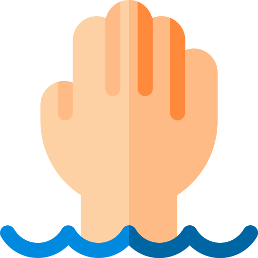 Drowning icon