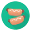 Hot dog icon 64x64