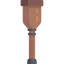 Wooden leg icon 64x64