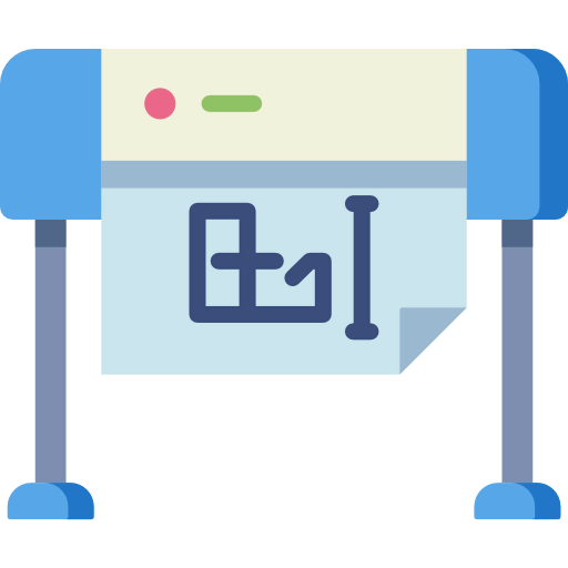Plotter ícono