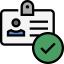 Id card icon 64x64