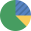 Pie chart icon 64x64