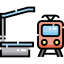 Train station icon 64x64