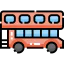 Double decker bus ícone 64x64