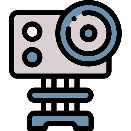Action camera biểu tượng
