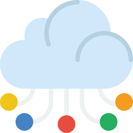 Cloud computing ícone