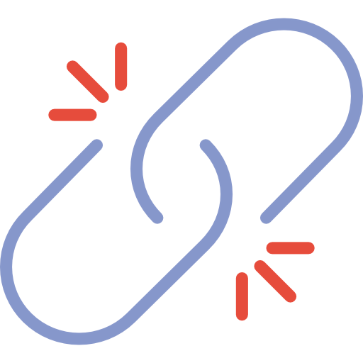 Broken link icon