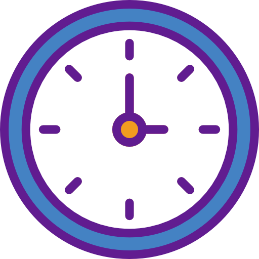 Wall clock icon