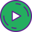 Play button ícono 64x64