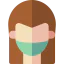 Medical mask icon 64x64