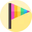 Rainbow flag Ikona 64x64